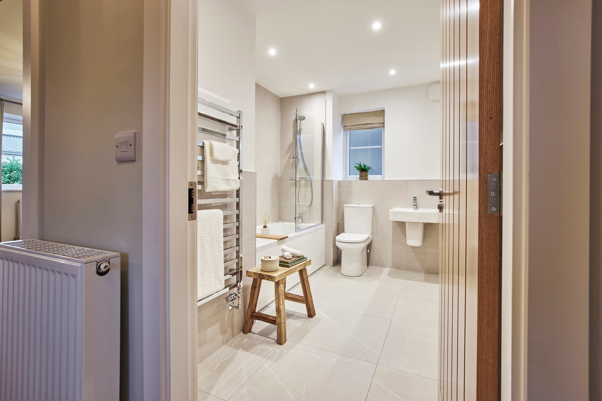 The house bathroom in the Pendleton, Croft Mill, Foulridge