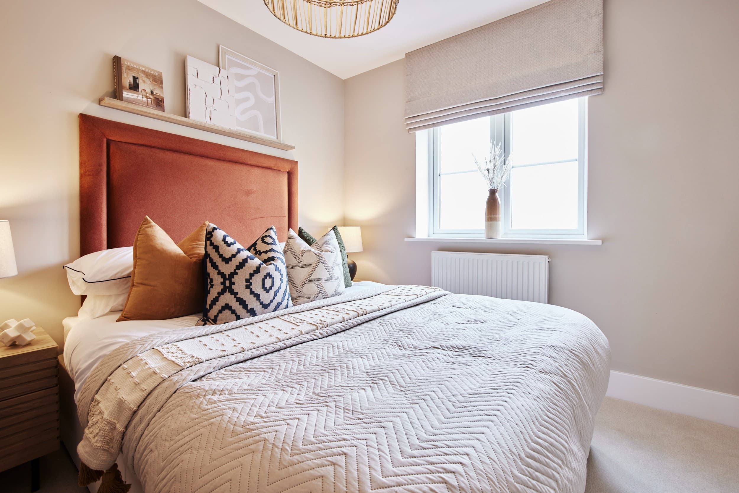 The second bedroom in The Cooper at The Alders, Skipton