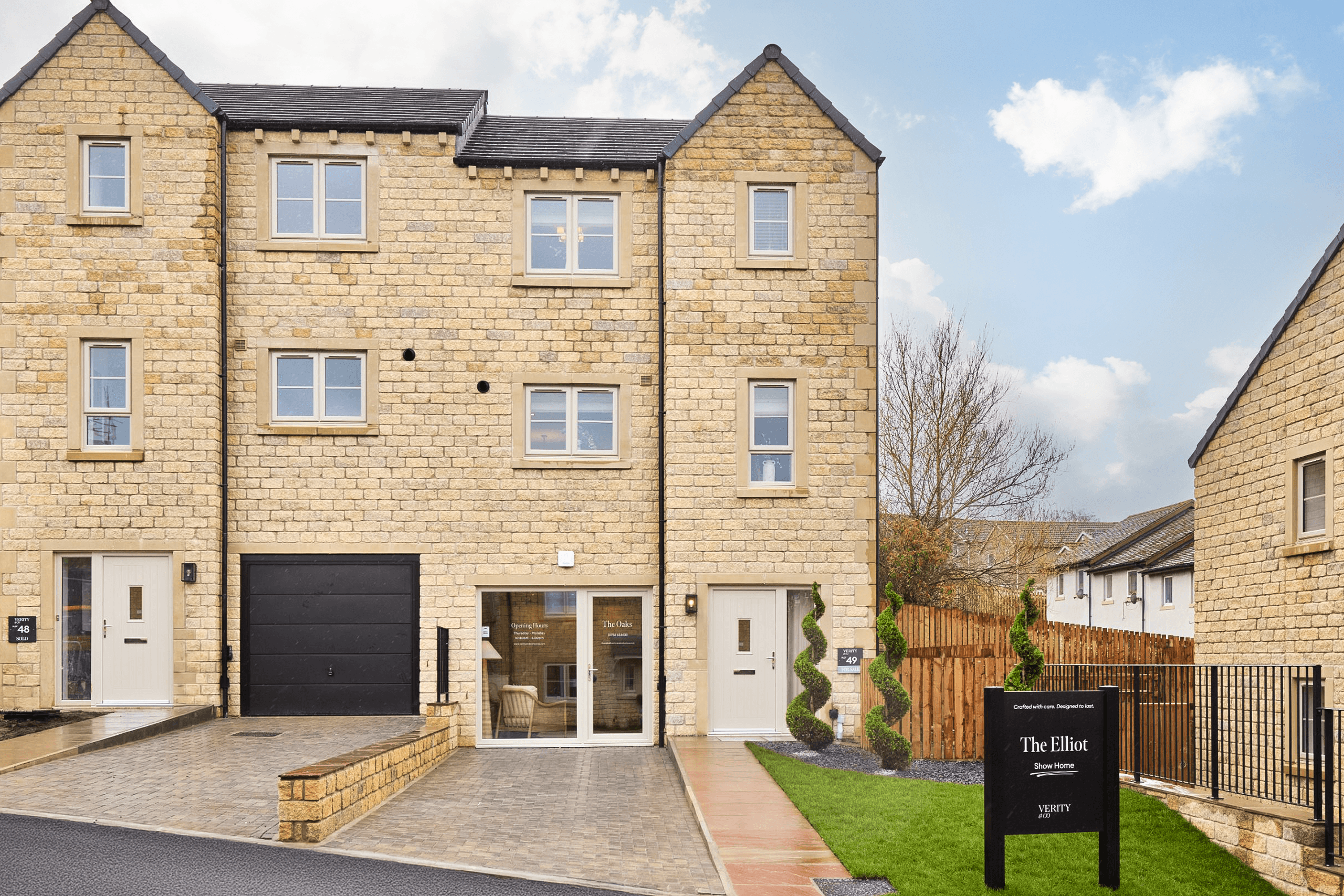 Elliot show home - front externals